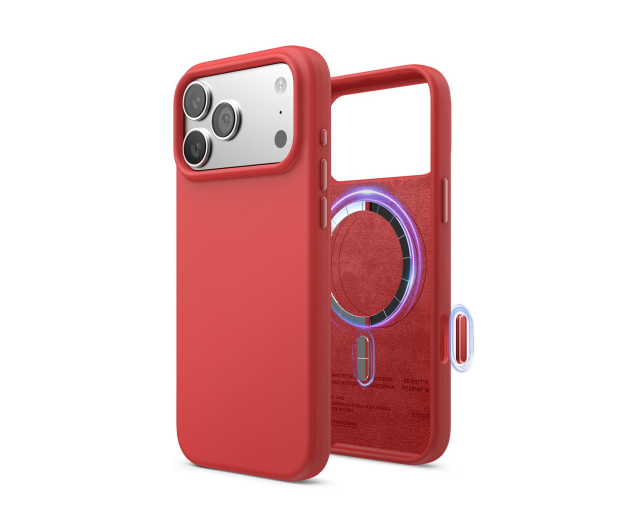Elago Magsafe Silicon Case do iPhone 17 PRO Max Red - 1360526 - zdjęcie